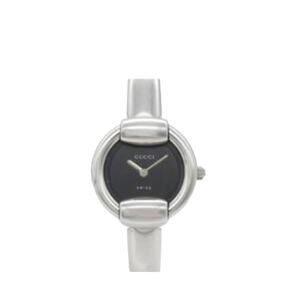 Gucci Vintage 1400L Silver Stainless Steel Horsebit Buckle Watch (GGXX100)
